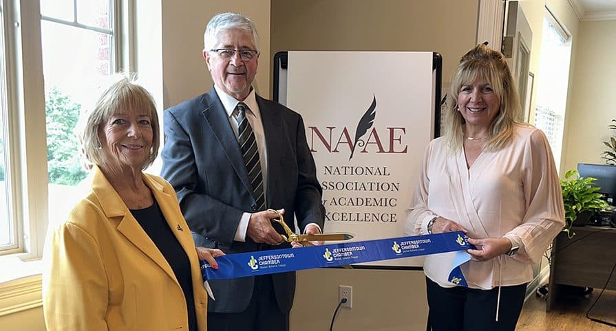 NAAE Ribbon cutting